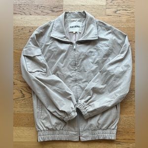 Djerf Avenue tan cargo jacket that is very lightly worn and in great condition